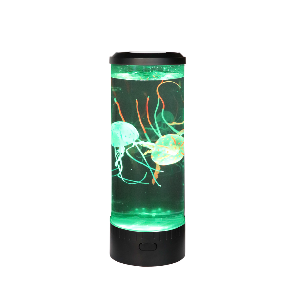 Jelly Fish Lamp with green light 