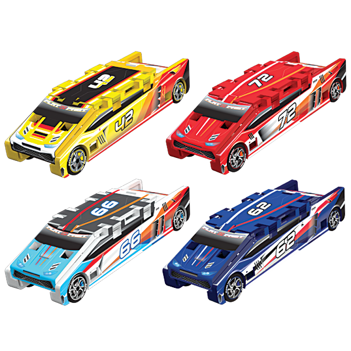 Flat 2 Fast Car Wonder Works Toys