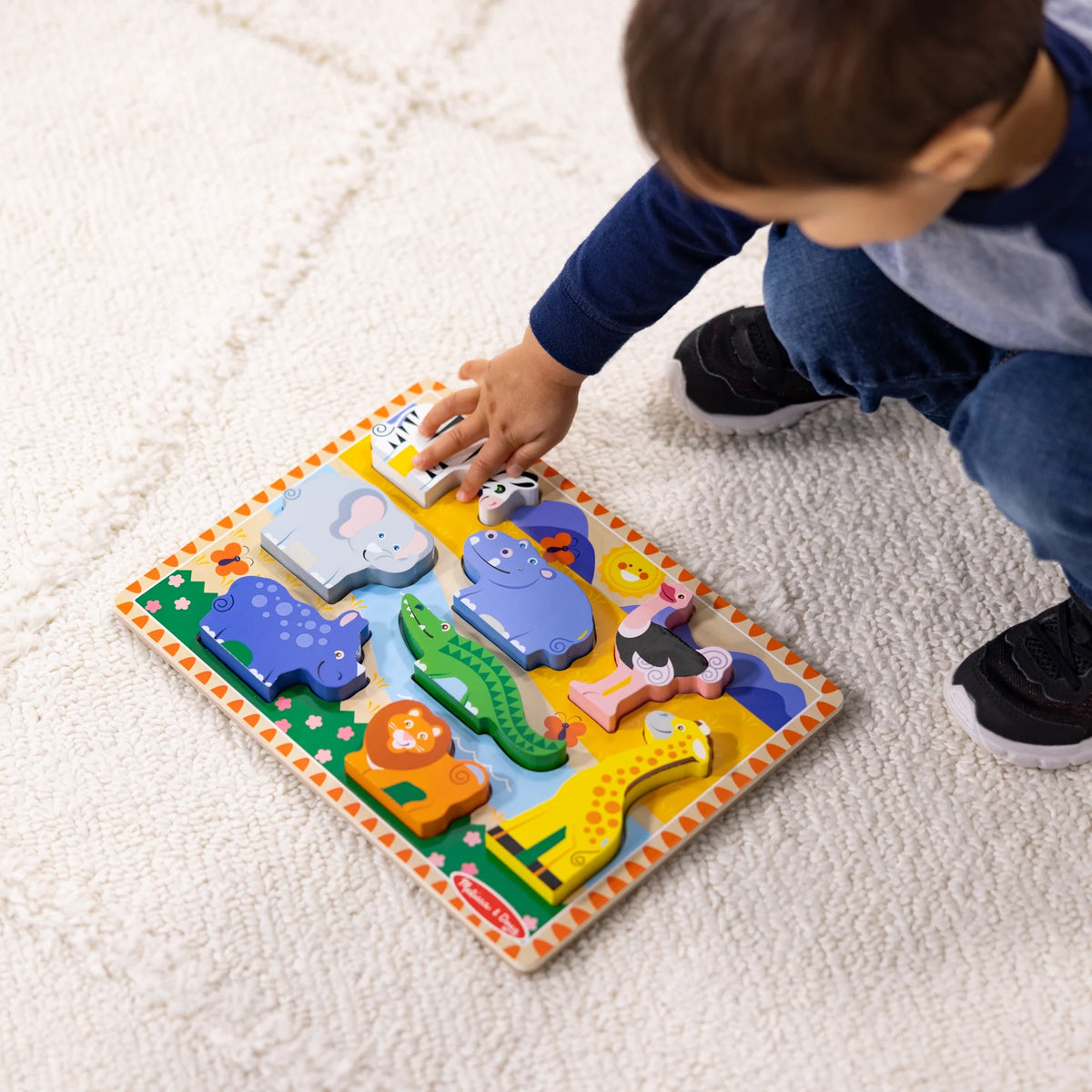 Safari Chunky Puzzle | Wonder Works Toys