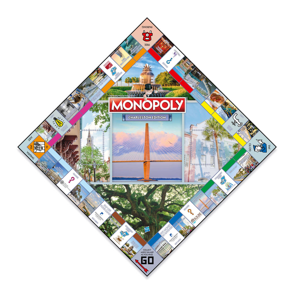 Charleston Monopoly Board