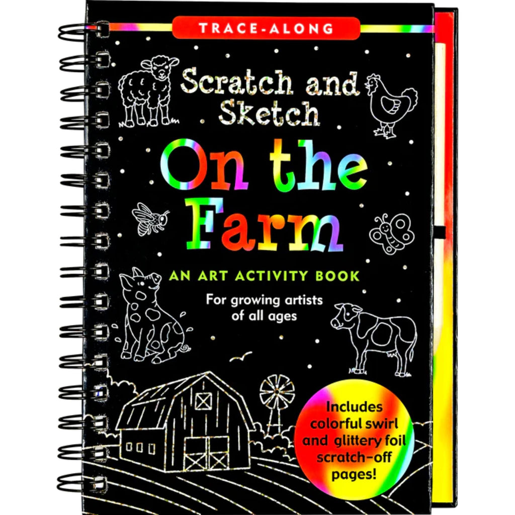 Cover of On the Farm Scratch & Sketch