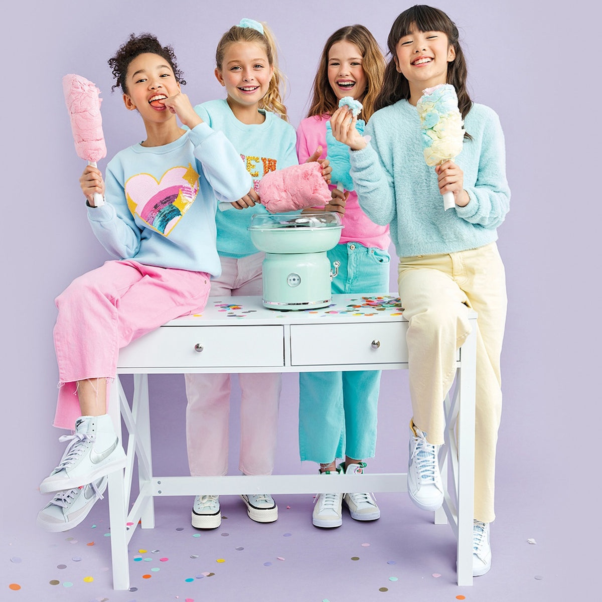 トランプ fontaine slime cotton candy Cotton Candy Swirl 🍭🌀 – Crazee Slime