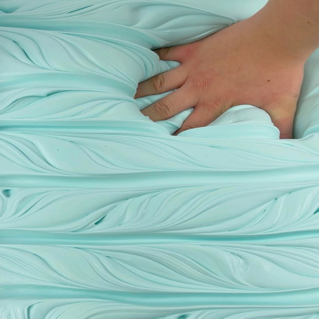 Tiffany's Frosting Slime With Hand In It