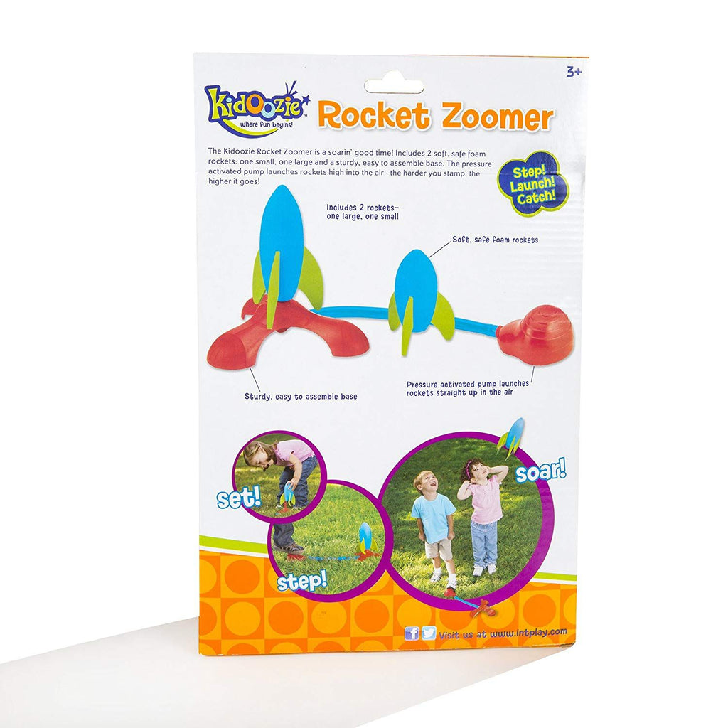 Rocket Zoomer Back Of Packaging
