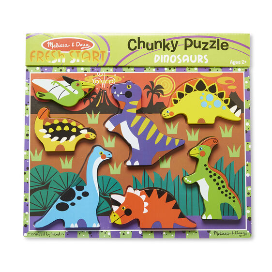 Dinosaurs Chunky Puzzle in Packaging