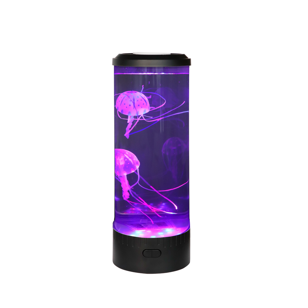 Jelly Fish Lamp with purple light