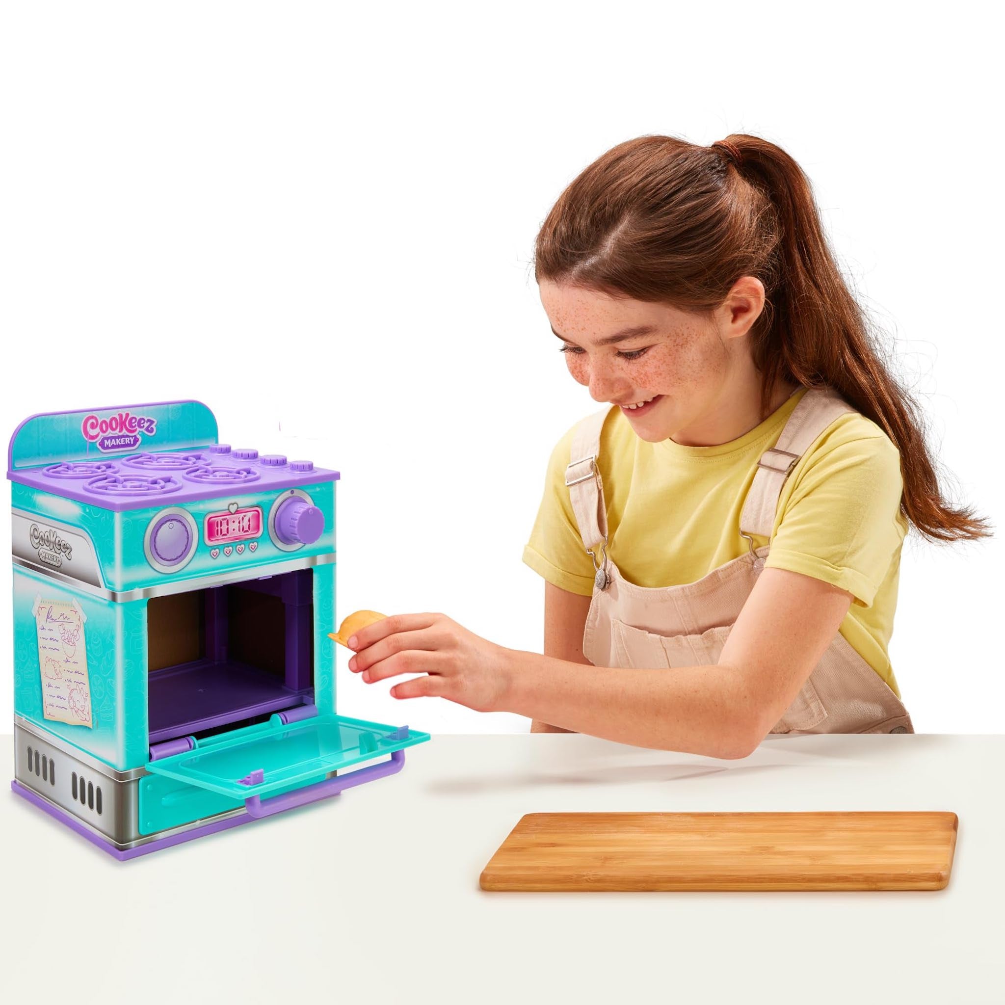 ad Who said baking isn't easy? This Cookez Makery oven playset from @, Cookeez Makery