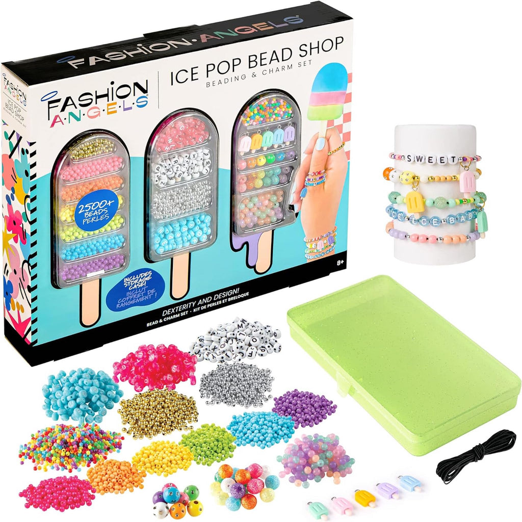 Ice Pop Bead Shop Box and Contents