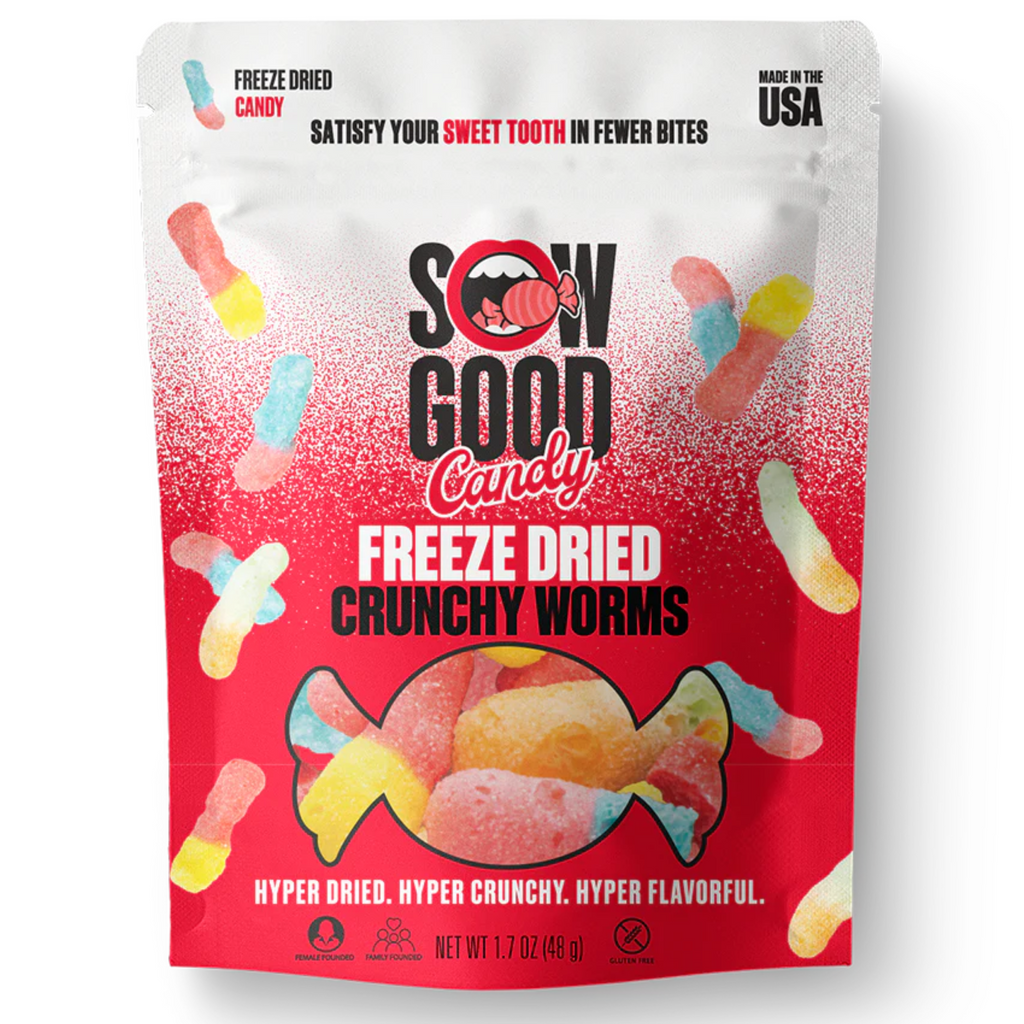 Freeze Dried Crunchy Worms