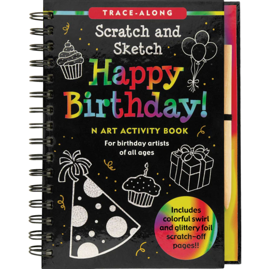 Front Cover of Happy Birthday Scratch & Sketch