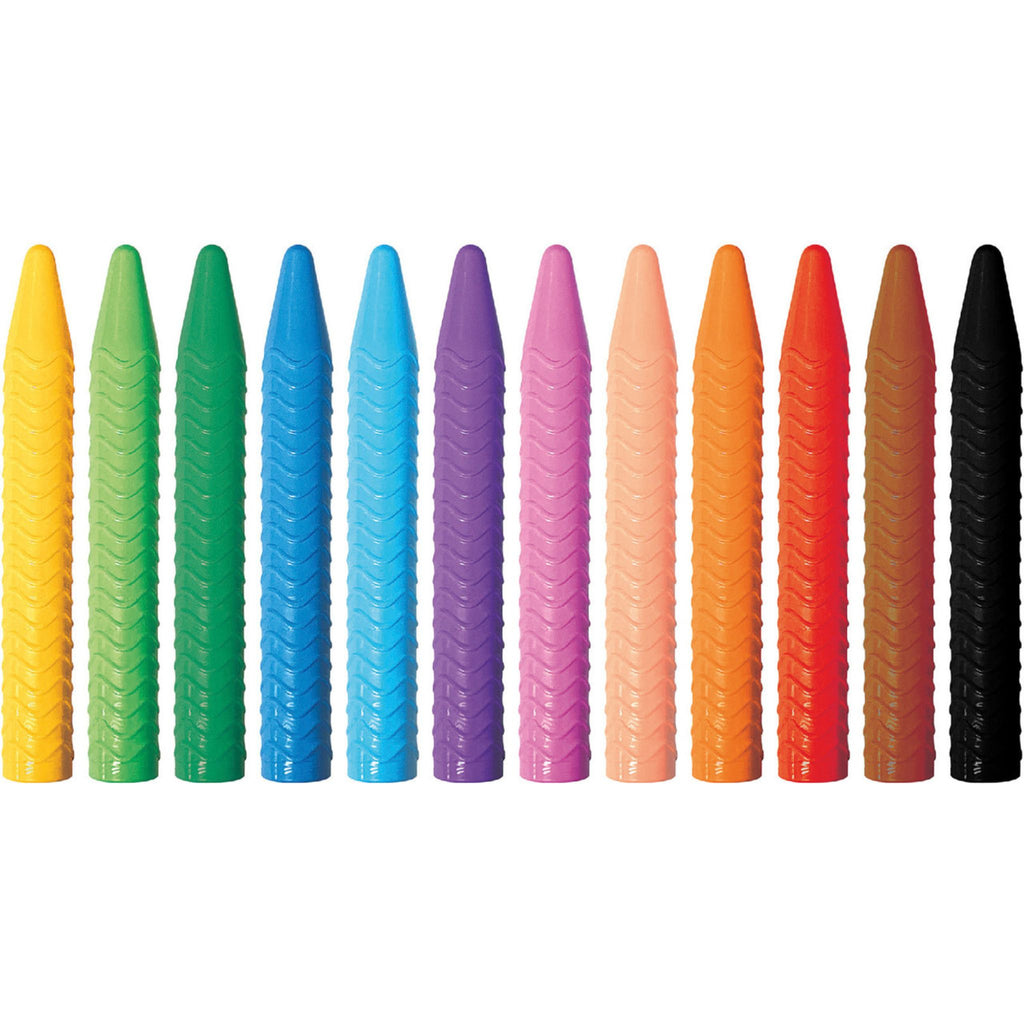 Crayons included in Coloring Roll Kit Dino World