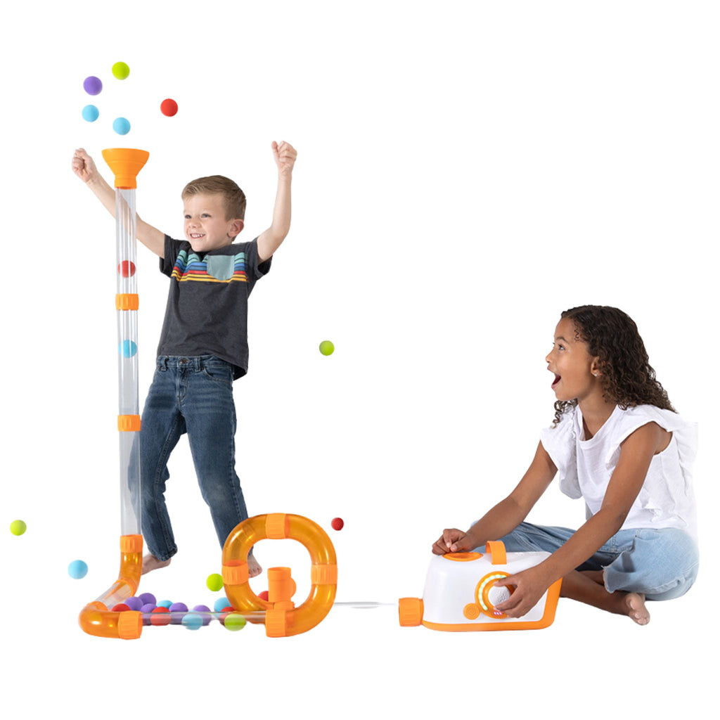 Children playing with Air Toobz