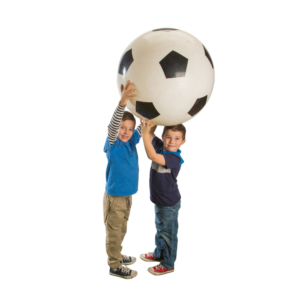 Children holding Jumbo Soccer Bounce Ball