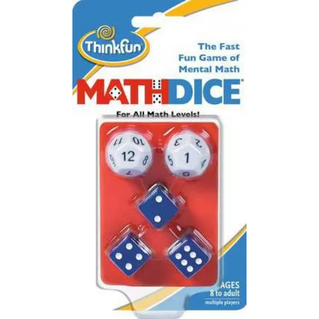 Math Dice in Packaging