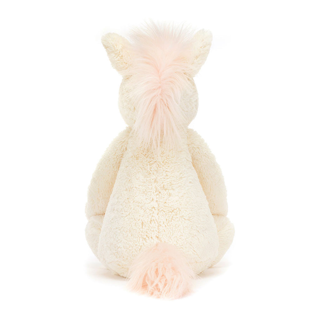 Back view of Bashful Unicorn Medium Sitting