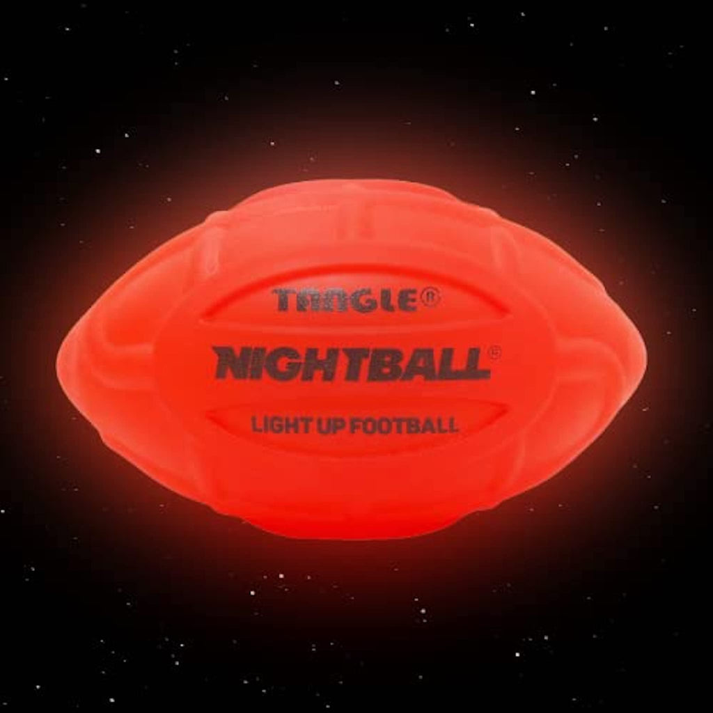 NightBall Football lit up