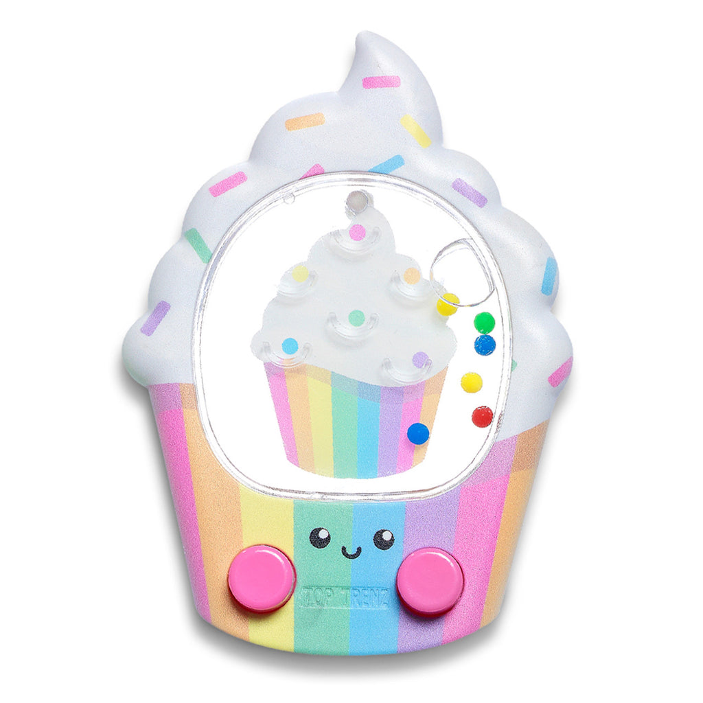 Front of Cupcake Retro Splash Water Game Out of Packaging