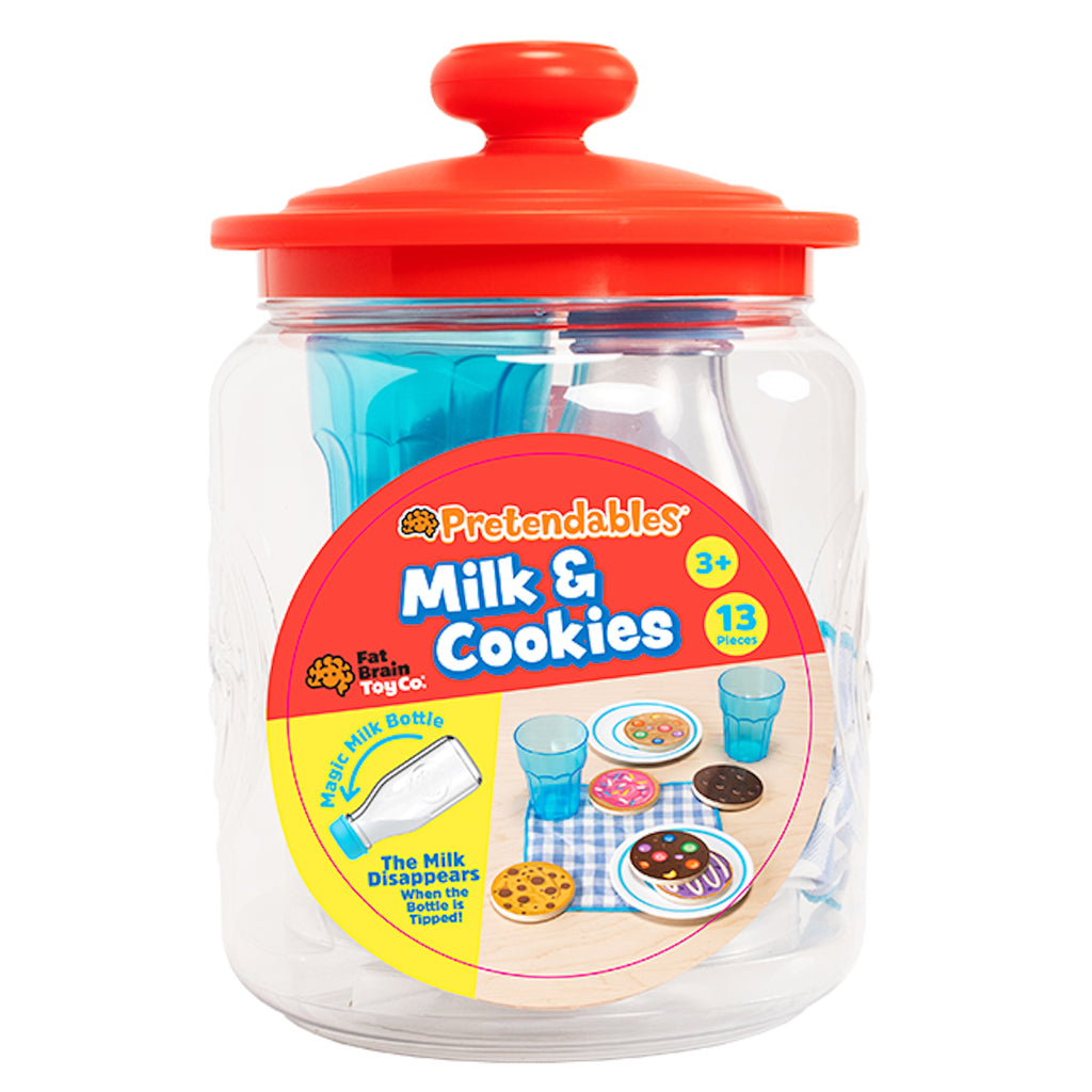 Pretendables Milk and Cookies Set in Packaging