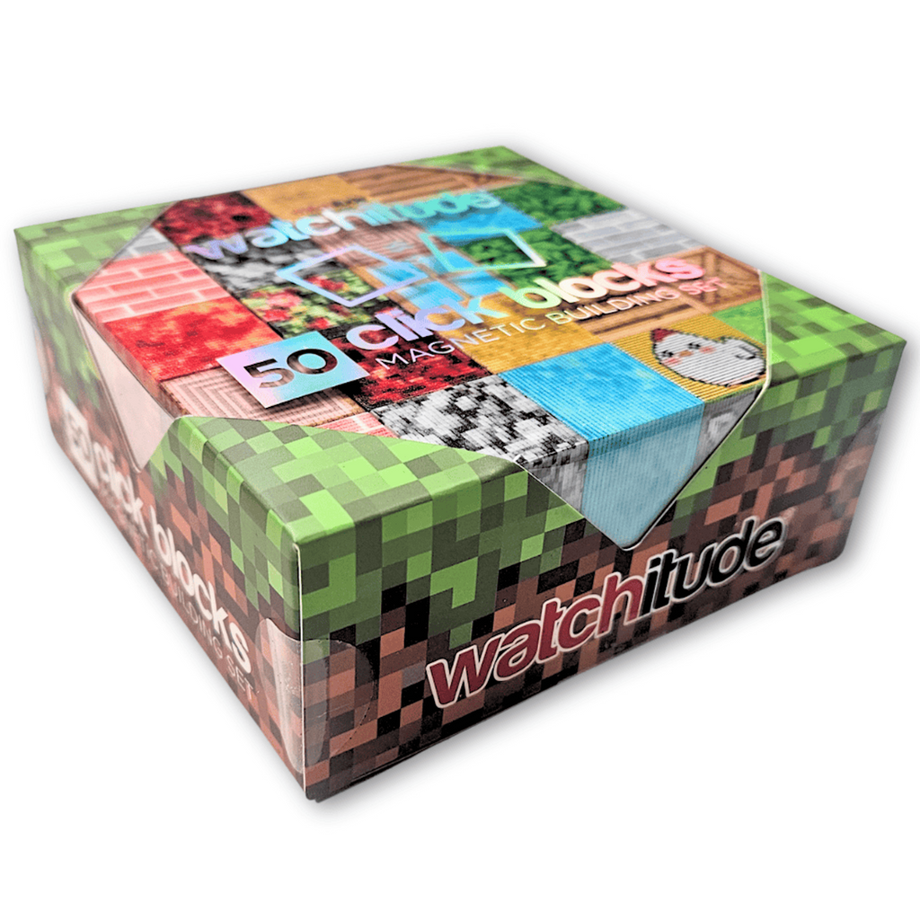 Click Blocks Inside Box Click Blocks 50pc Building Set – Wonder Works Toys
