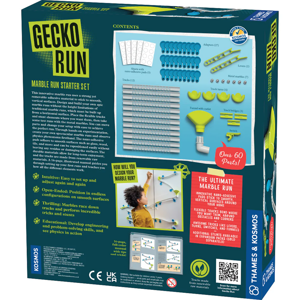 Gecko Run Starter Set Back of Box