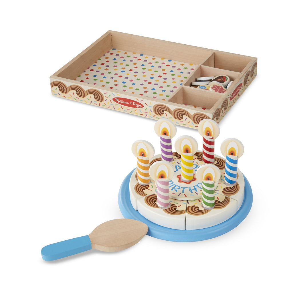 Birthday Cake Wooden Set