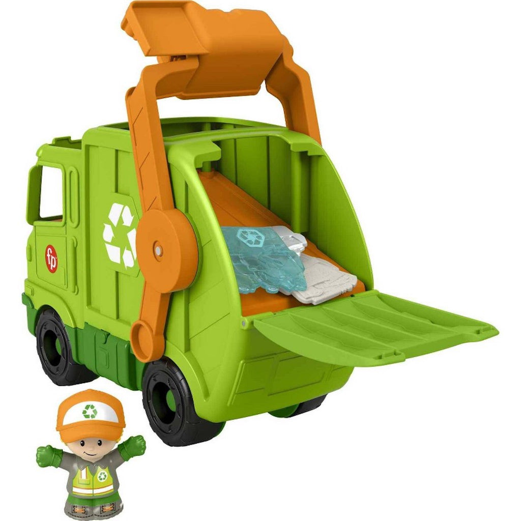 Little People Recycling Truck Contents