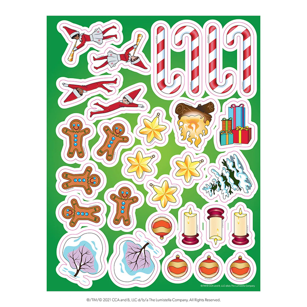 Stickers in Santa's North Pole Friends: Activity Book