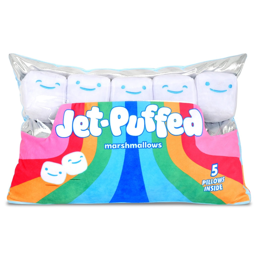 Front of Jet-Puffed Marshmallow Plush