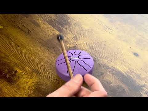 3 inch steel tongue drum demo video