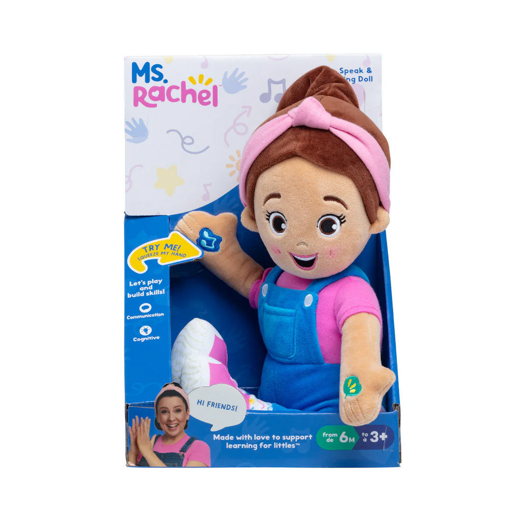 Ms. Rachel Speak N Sing Doll in packaging