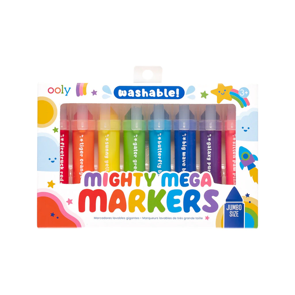 Mighty Mega Markers in packaging