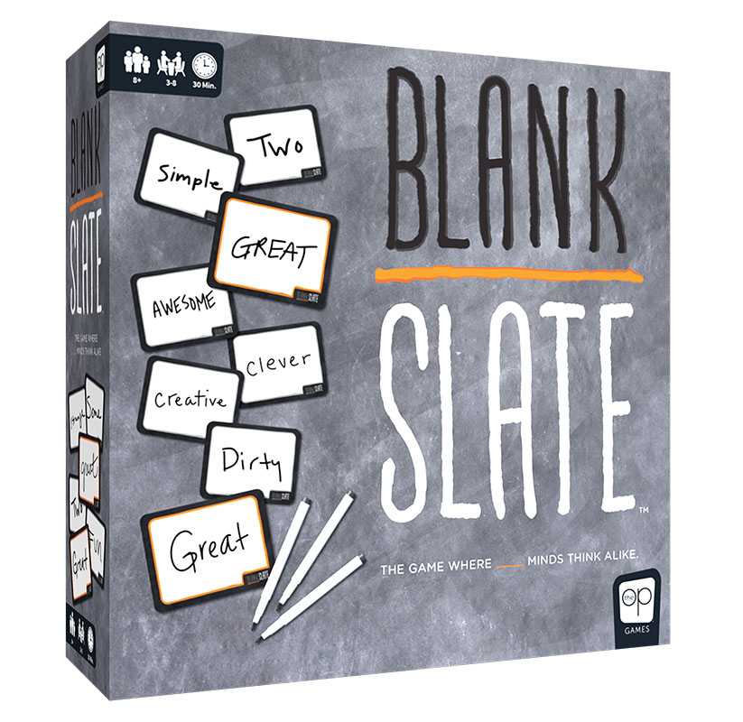 Blank Slate in Box on white background