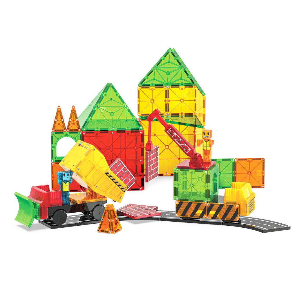 Assembled Magna-Tiles Builder XL Set