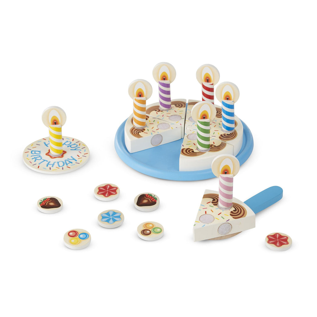 Birthday Cake Wooden Set