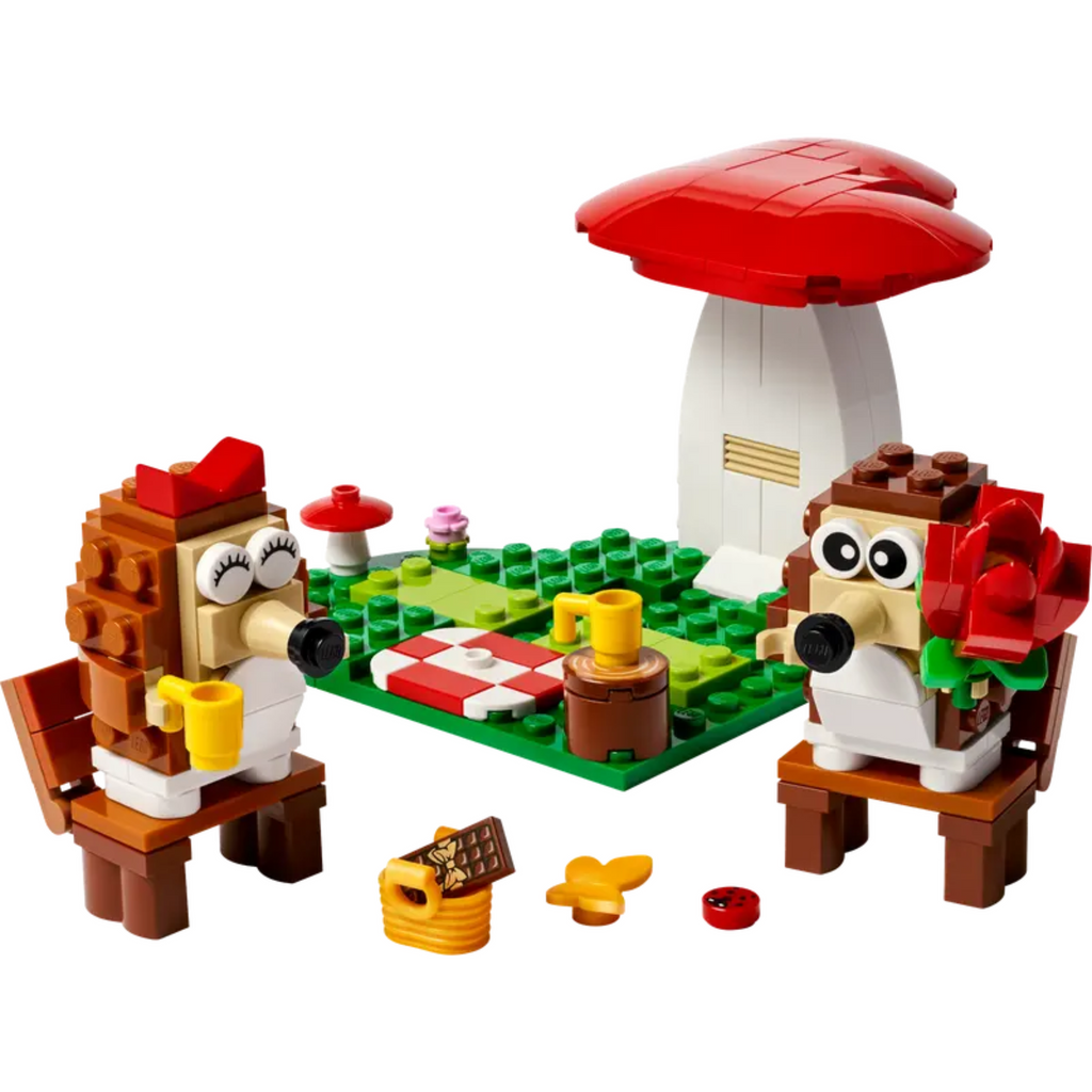 LEGO Hedgehog Picnic Date Built Set