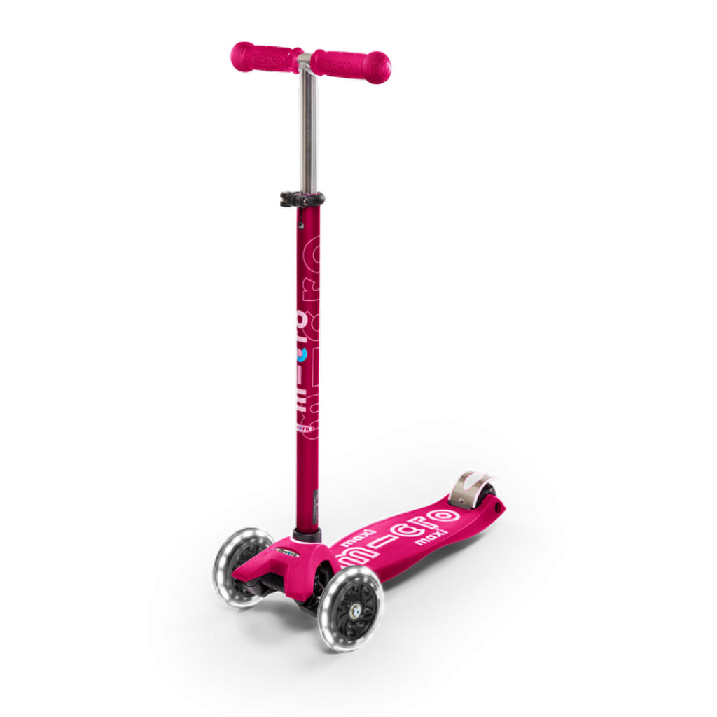Pink Maxi Deluxe LED Scooter