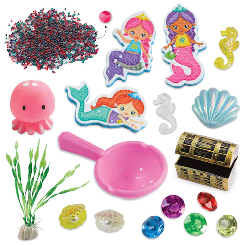 Mermaid Lagoon Sensory Bin Contents