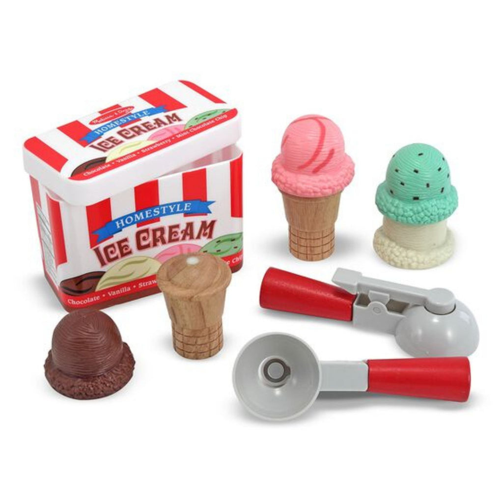 Ice Cream Cone Playset Contents