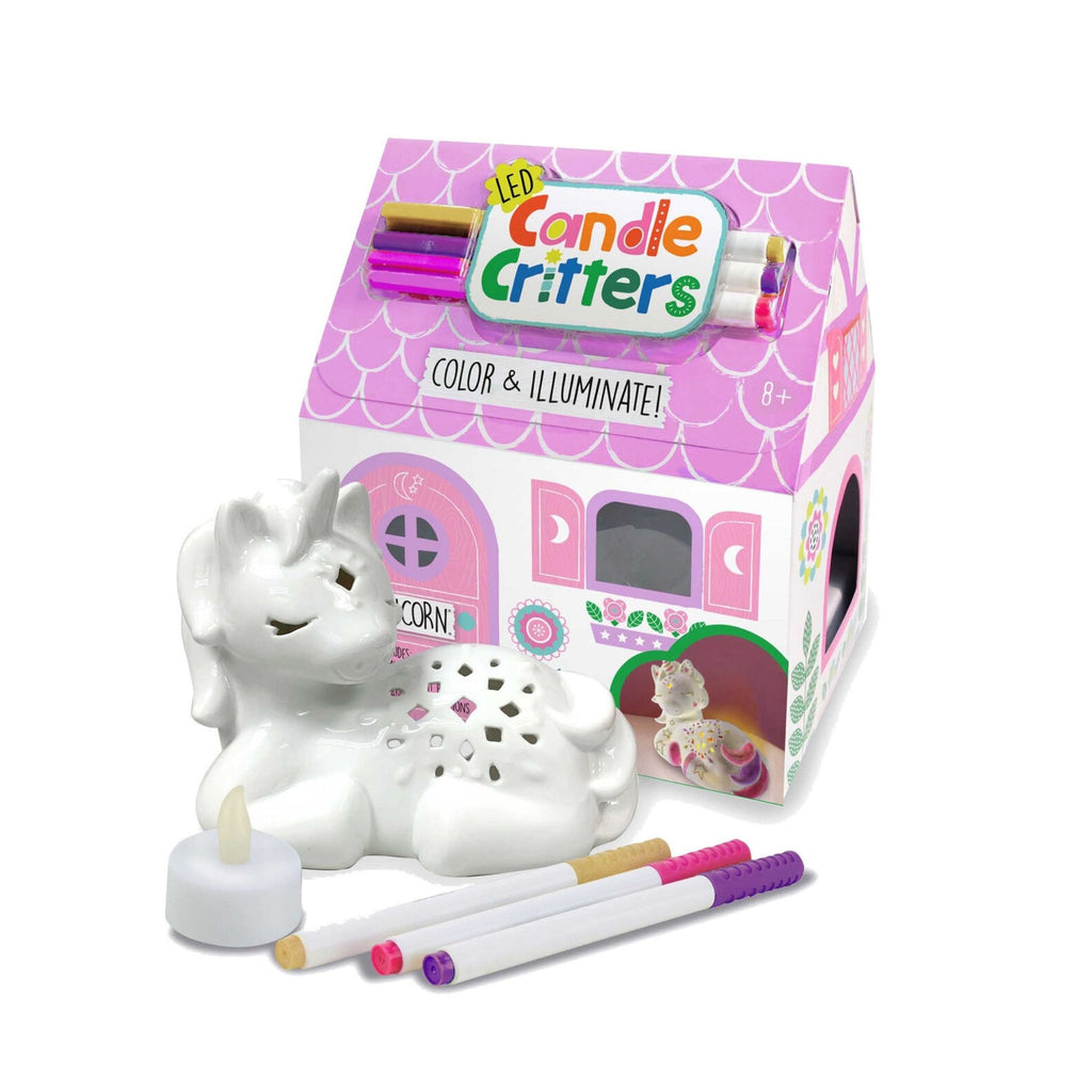 LED Candle Critter Unicorn Box and Contents
