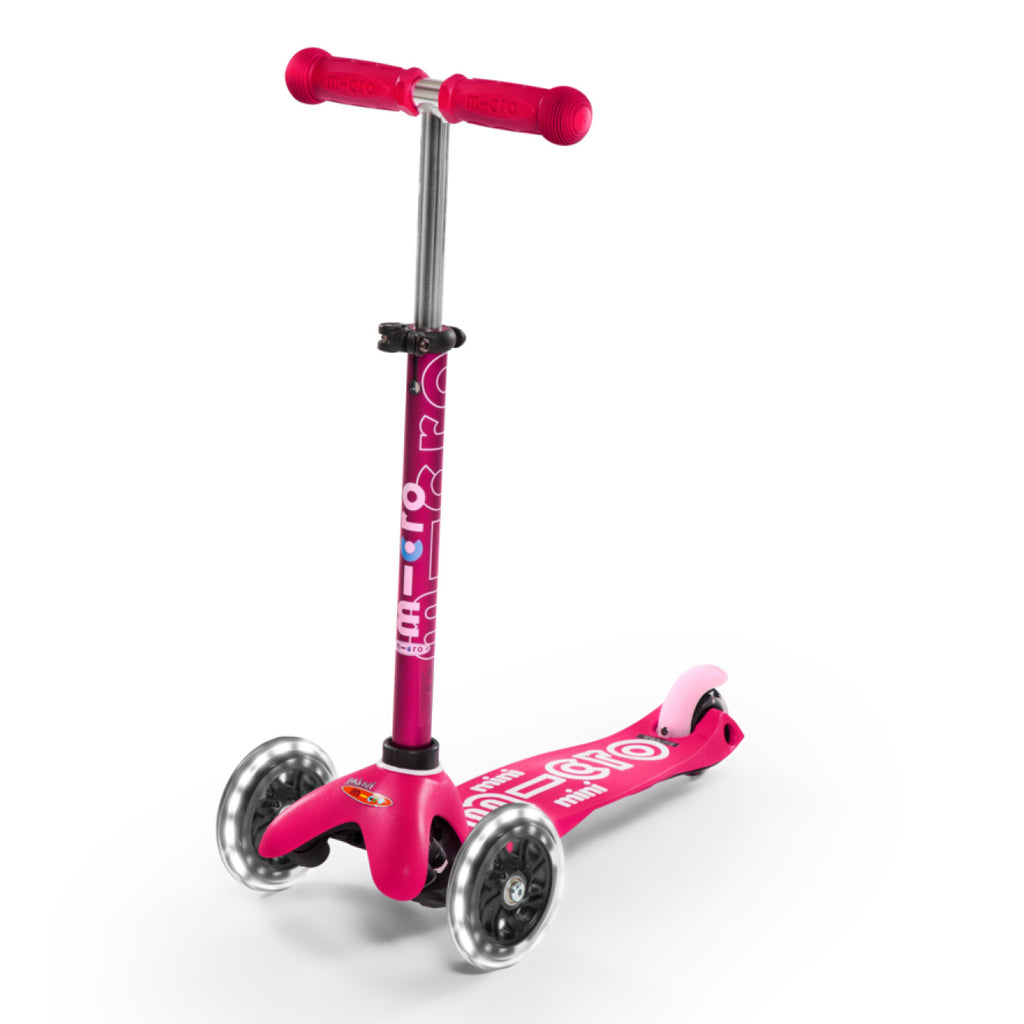 Pink Mini Deluxe LED Scooter