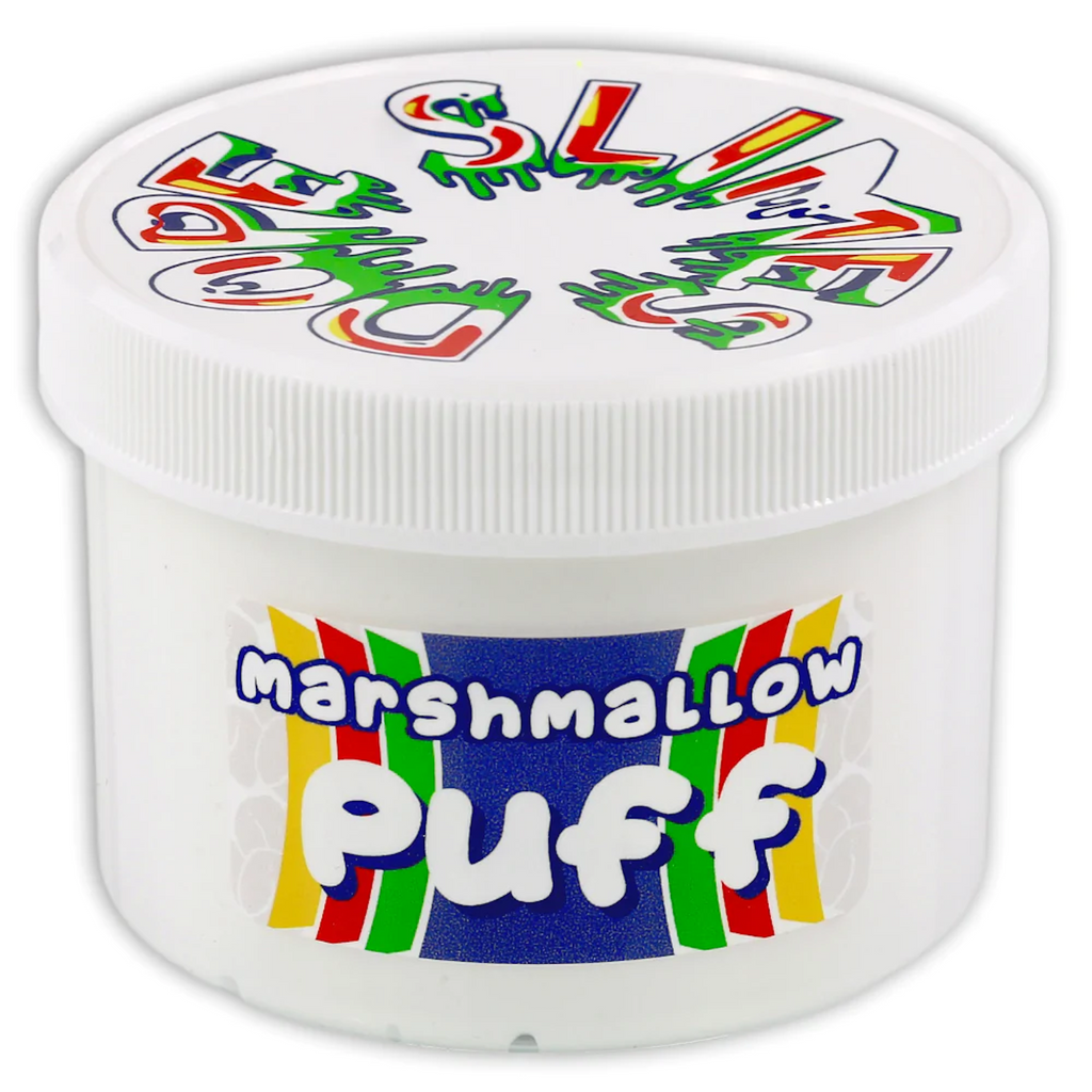 Marshmallow Puff Slime In Container 