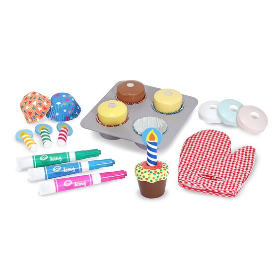 Cupcake Wooden Set Contents