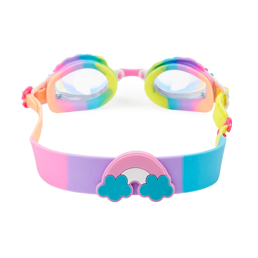 Back view of Eunice Unicorn Swim Goggles strap