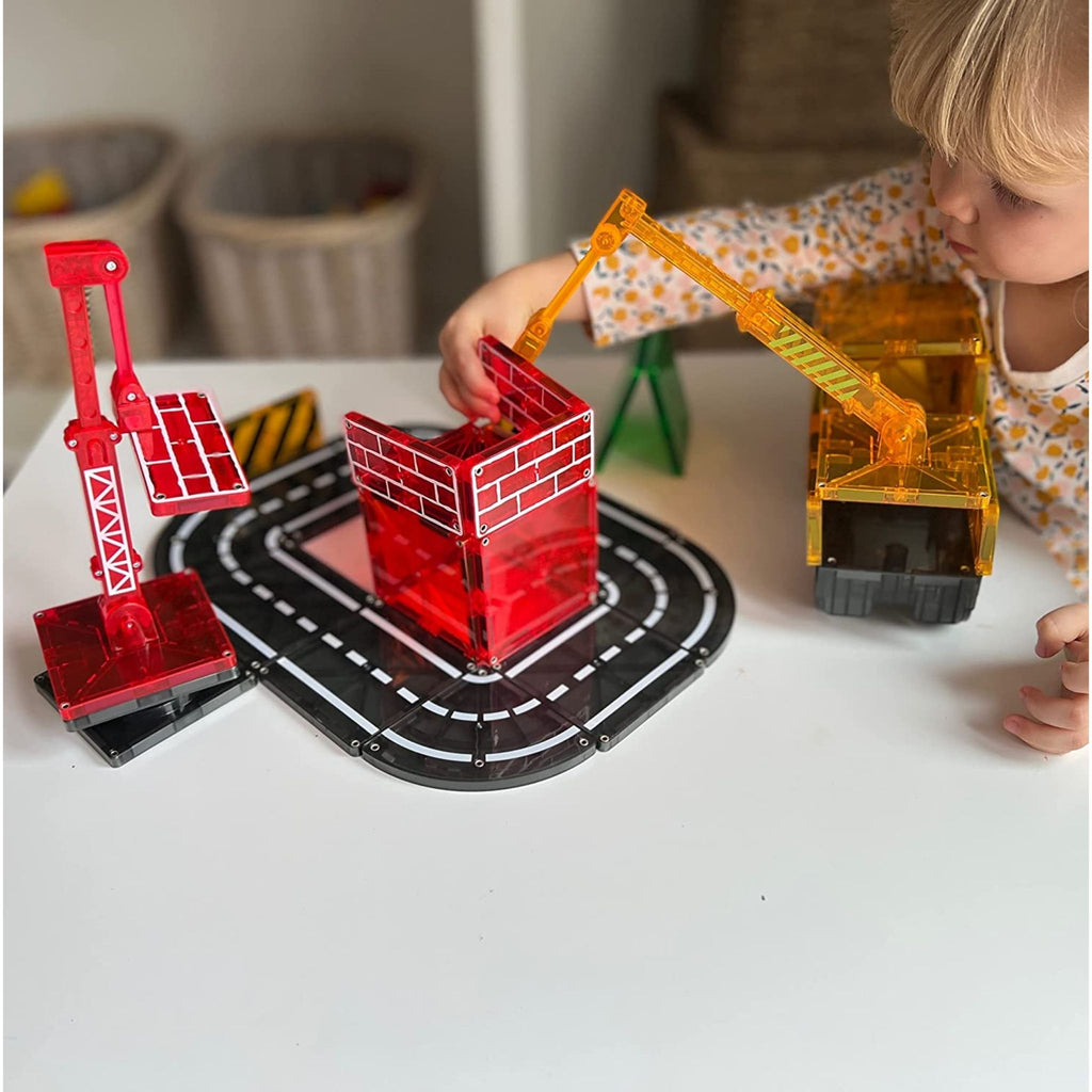 Magna-Tiles Builder Tower With Road