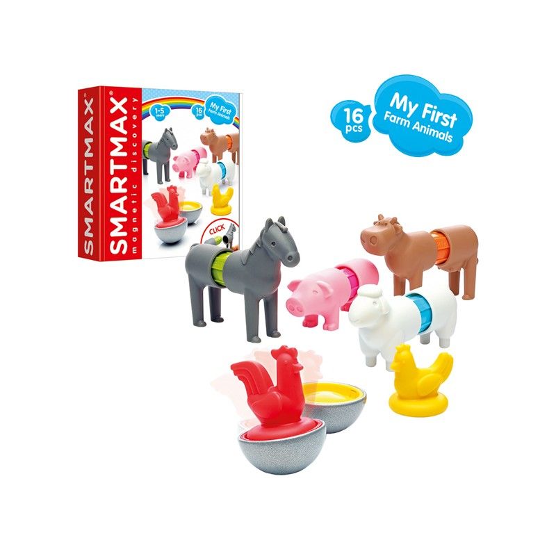 SmartMax Farm Animals Next To Box