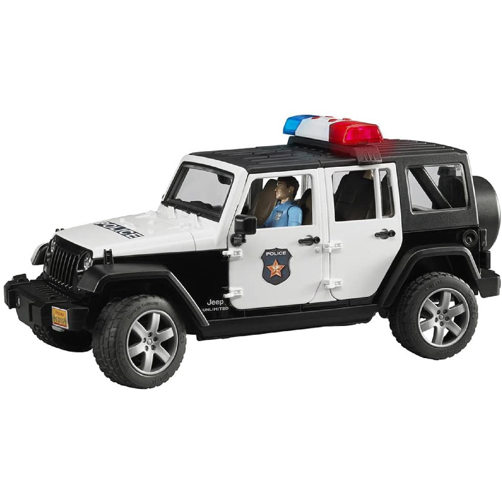 Bruder Jeep Rubicon Police Car 