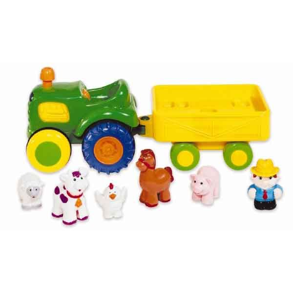 Funtime Tractor with Animals and Farmer In Front