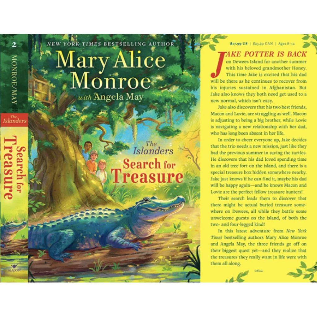 The Islanders: Search For Treasure Book Jacket 