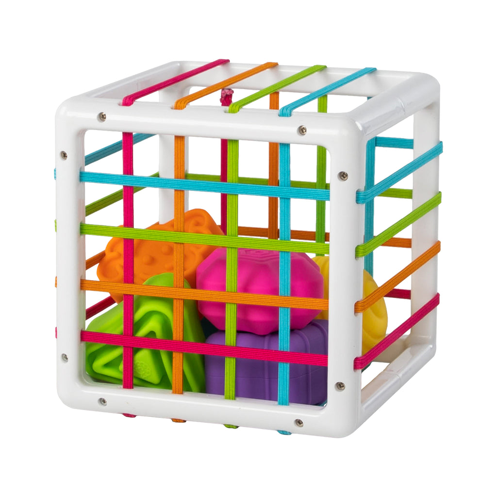InnyBin Toy With Shaped Blocks Inside