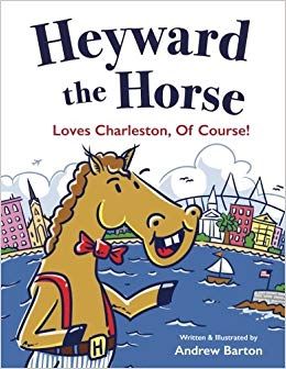 Front View of Heyward the Horse Book